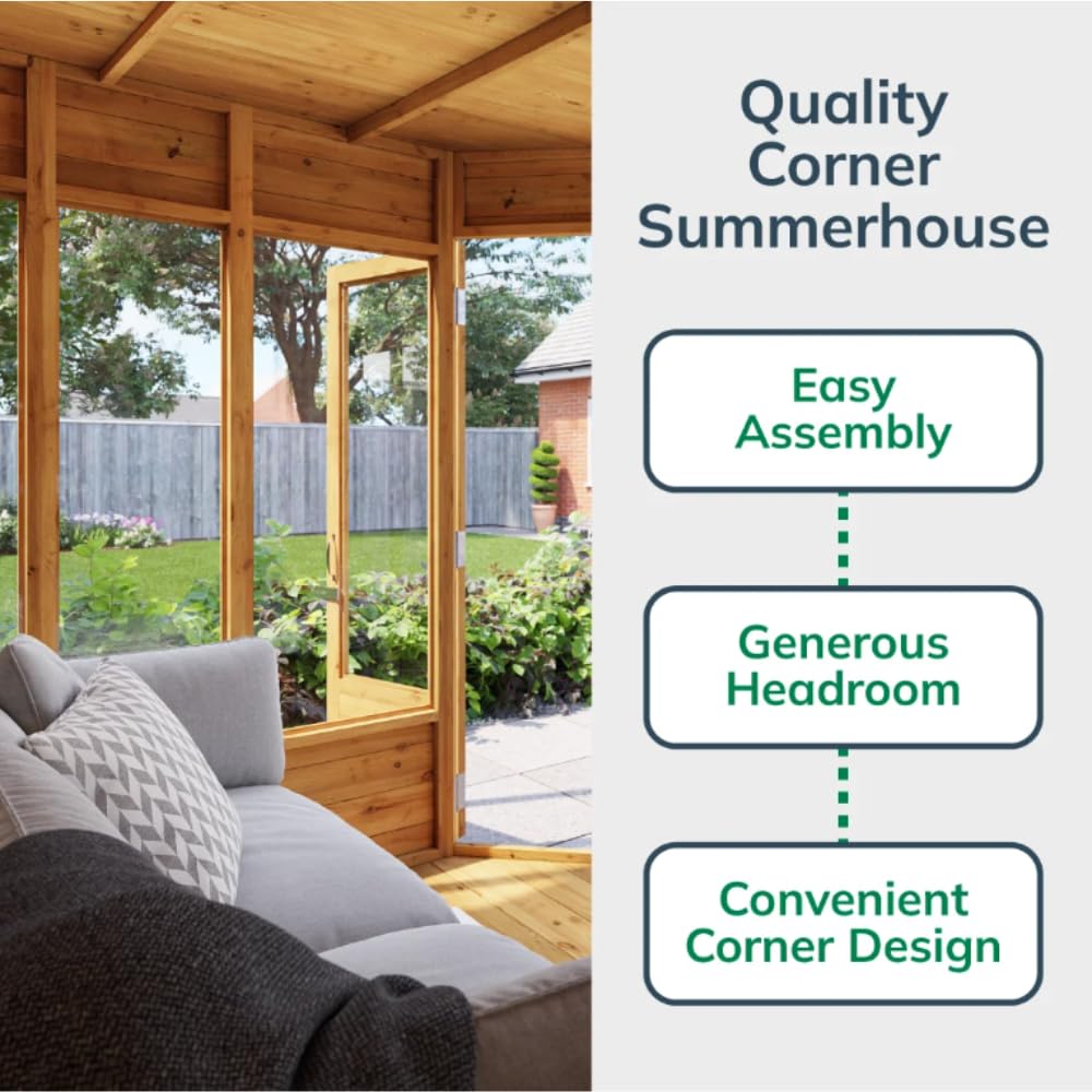 BillyOh Picton Corner Summerhouse 7 x 7 ft – view 5