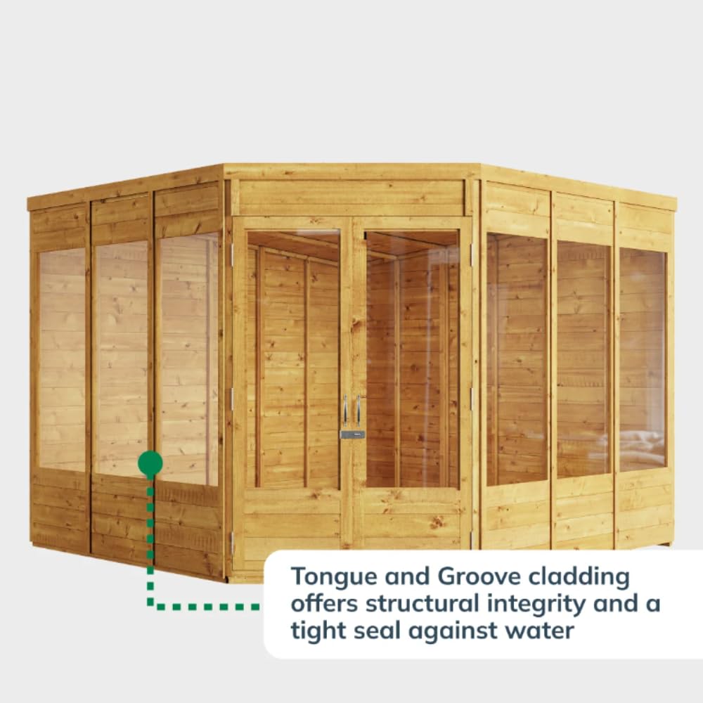 BillyOh Picton Corner Summerhouse 7 x 7 ft – view 7