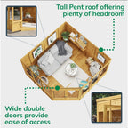 BillyOh Picton Corner Summerhouse 7 x 7 ft – view 3