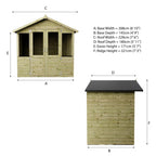 Waltons Summerhouse 7 x 5 ft – view 3