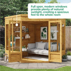 BillyOh Picton Corner Summerhouse 7 x 7 ft – view 4