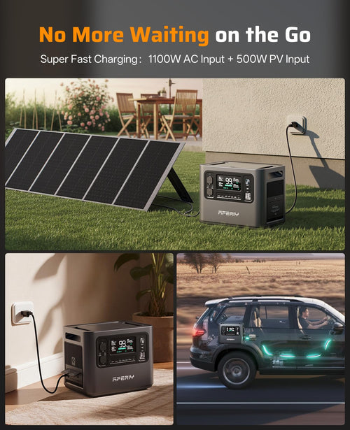 AFERIY P210 Portable Power Station 2048Wh 2400W – view 2