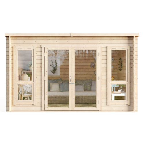 BillyOh Carmen Log Cabin Summerhouse 12 x 8 ft – view 2