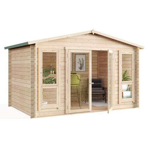BillyOh Sasha Log Cabin Summer House 12 x 8 ft