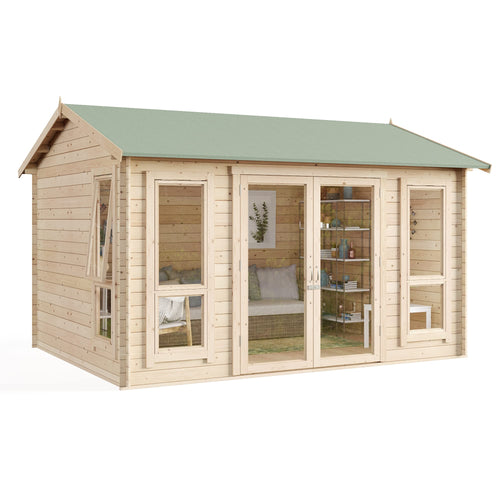 BillyOh Darcy Log Cabin Summer House 12 x 10 ft