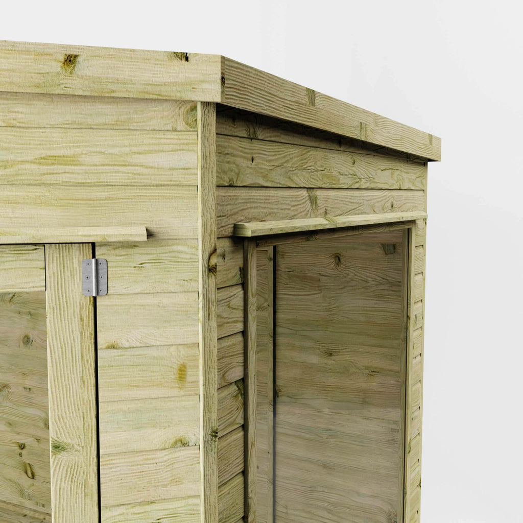 WALTONS | Wooden Corner Summerhouse | Shiplap Tongue & Groove | Garden Room | Flat Roof | Double Door | Outdoor Sun Room | 7ft 8ft 9ft | 10 Year Anti
