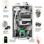NPE-210A2 - Condensing Tankless Water Heater - 180,000 BTU