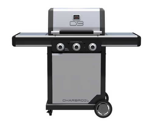 Char-Broil Commercial Series 3-Burner Infrared Gas BBQ & Griddle Combo