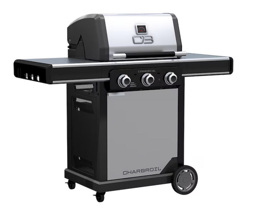 Char-Broil Commercial Series 3-Burner Infrared Gas BBQ & Griddle Combo – view 2