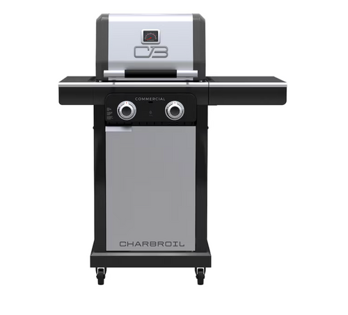 Char-Broil Commercial Series 2-Burner Infrared Gas BBQ & Griddle Combo