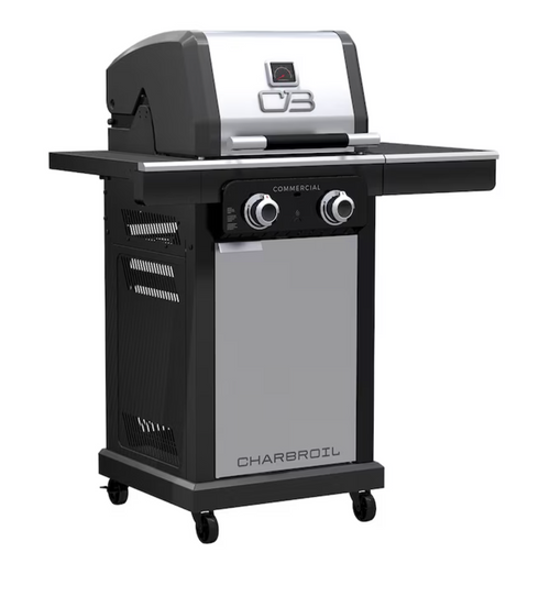 Char-Broil Commercial Series 2-Burner Infrared Gas BBQ & Griddle Combo – view 2