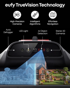 Wire-Free Robotic Lawn Mower for Gardens Up to 500m2 with AI Vision Navigation & 3D Obstacle Avoidance